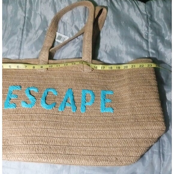 Paper Straw Tote - Escape - Picture 3 of 5